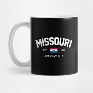 Missouri Collegiate Preppy Mug